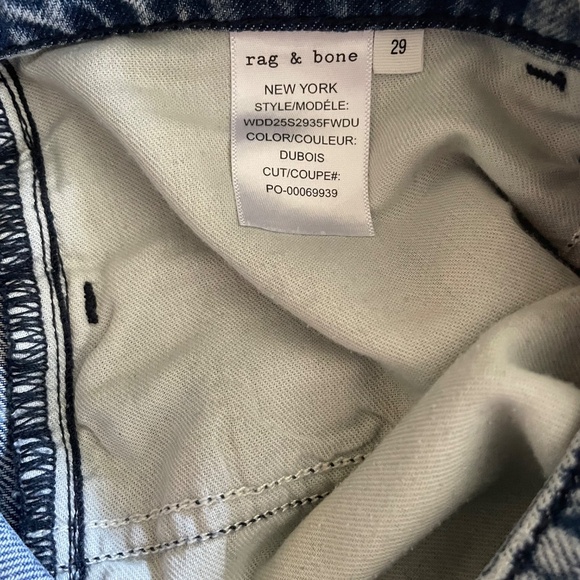 rag and bone wide leg jeans - Picture 5 of 5